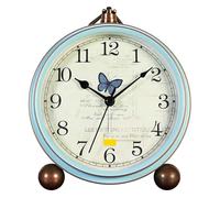 OUYUE Orologio da Scrivania Decorazione Orologio da Tavolo retrò Silenzioso Orologio Senza ticchettio Decorazione for Camera da Letto Soggiorno Orologio da Tavolo Orologio da Tavolo Vintage