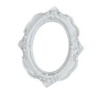 OUYUE Piccola Cornice for Foto retrò Adatta for La Decorazione della Scrivania Libreria(White)