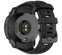 OUZAN Compatibile con Garmin Instinct 3 45 mm cinturino in silicone, morbido regolabile e durevole, cinturino di ricambio compatibile con Garmin Instinct 3 Amoled/Solar 45 mm accessori
