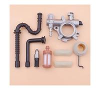 OUZHOULGPS Ingranaggio a Vite Senza fine for oliatore Olio Adatto for MS360 036 MS 360 PRO for Motosega, Parte del Tubo del Carburante, Benzina, Attrezzi da Giardino Accessori