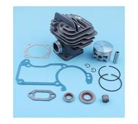OUZHOULGPS Kit Cilindro e pistone placcati da 44,7 mm Adatti for la Sostituzione dell'estremità della Motosega Big Bore 026 026PRO MS260 Parte