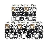 OUZHOULGPS Kit di Riparazione carburatore K24 da 5 Pezzi Adatto for WT626 WT630 WT-631 WT-640 WT-643 WT-649 WT-669 WT-670 WT-671 WT-773 WT-775 Parte