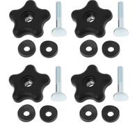 OUZRYWSDP 1 o 2 Set 117-5976 Pomello Maniglia 107-3844 Rondella Adatta for componenti Tosaerba Attrezzi da Giardinaggio(4-Pack)