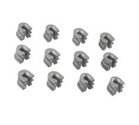 OUZRYWSDP Sostituire 12 Pezzi di Fermi for Linea ad Occhiello Adatti for Testina Tosa FS200 FS55 FS90 FS100 F 00 FS70 FS80 FS85