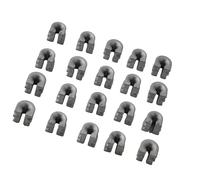 OUZRYWSDP Sostituire 20 Pezzi di Manicotti ad Occhiello Adatti for 25-2 252 30-2 302 40-2 402 40-4 404 Testina Tosaerba Ricambio 40027138301 40027138300