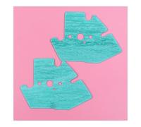 OUZRYWSDP Sostituzione Guarnizione carburatore 2 Pezzi Adatta for Motore Tosaerba Piccolo GX25 GX25N GX25NT ULT425 UMS425 UMK425 Parte Motore 18221-ZOH-000 Parte