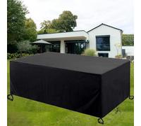 OUZUIU Copertura per salotto da giardino, 115 x 80 x 45 cm, tessuto Oxford, impermeabile, antivento, anti-UV e antipolvere, protezione per mobili da patio, tavoli esterni e saloni