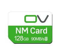OV Scheda NM da 128 GB 90 MB/S Scheda di memoria Nano Compatibile solo con Huawei Mate Mate20 Mate30 Mate40 Mate50 Mate60 Series/ P30 P40 p50 p60 Pro Series/Honor30 pro Nova Enjoy Series