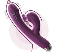 Ov tto-V brante V br toreper D nna Picc lo Gr ndi da Dito Prof ssionale V br tore Succh a Clot ride Telecomando V brat ri Wireless 10 modalità Silenzioso LIULIT176