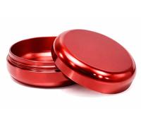 OVADA Barattolo di metallo per erbe, pillole e spezie, antiodore e impermeabile, metallo in alluminio, scatola per il trasporto di scorte premium, scatola per tubi di alta qualità, design pulito (Ross