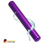 OVADA Joint - Custodia protettiva per sigari, 11 cm, inodore e impermeabile, in metallo, per trasporto di sigari, di alta qualità, con manicotto lungo, design pulito (viola)