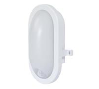OVAL LED Integrato con rilevatore di movimento, 12 W, 840 lumen, 216 x 143 x 79 mm