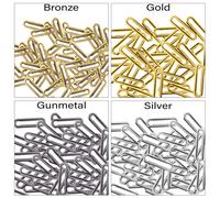 Ovale Occhielli Ottone Tenuta 10mm - 40mm con Rondelle Mano Attrezzo per Pelle