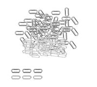 Ovale Ottone Occhielli con Rondelle 10mm-40mm per Pelle Fibbie Vestiti Borse