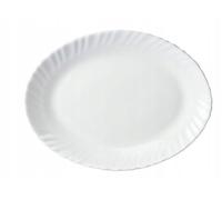 Ovale Porzellanschale Weiß 25 cm Bianco