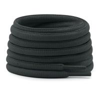Ovali Athletic Shoelaces - Perizoma da 4 mm, 2 paia, 22 grigio scuro, 47.24"Inch (120CM)