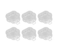OVAQUIXI 25pcs Contenitore di Fusione di Cera per Gatto CATTO, PET CONDORE CLAMI SCOLO SVEGGIO SVEGGIO con 50 Etichette, cavità Cubi Plastiche per Cubetti, Cubetti Asciutti Caramelle Candele Che