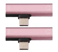 OVAQUIXI Adattatore 2 in 1 con Jack 3.5mm e Porta di Ricarica, Analogico