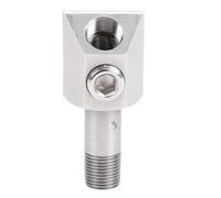 OVAQUIXI Adattatore Filettato per Sensore Pressione Olio, Tappo Porta NPT in Acciaio Inossidabile 1/8-27 Adatto per Pompa Spruzzatrice Airless Elettrica ProX21 ProX17 ProX19