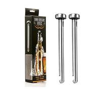 OVAQUIXI Bastone Refrigerante per Vino, Bastone Refrigerante in Acciaio Inossidabile per un Raffreddamento Rapido della Birra, Ideale per Feste e Campeggio, 21 Cm