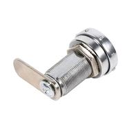 OVAQUIXI Blocco Armadio per Telecamera a 3 Cifre, Blocco di Passaggio in Acciaio Inossidabile Argento per Cassetti, Facile da Usare (17~23 mm di filo guardaroba in legno)