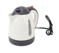 OVAQUIXI Bollitore Elettrico per Auto Portatile Efficiente Scaldabagno da Viaggio su Strada da 1000 Ml con Spegnimento Automatico per Campeggio in Acciaio Inossidabile (12V)