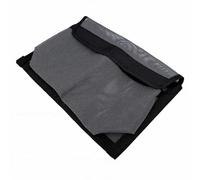 OVAQUIXI Borsa a Rete Autoadesiva per Barca con Coperchio a Strappo, Organizer Resistente per Accessori Nautici, Attrezzi da Pesca, Vano Portaoggetti, Console, Rimorchio