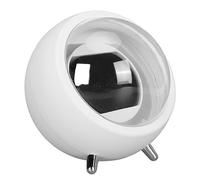 OVAQUIXI Caricaorologi Automatico, Vetrina per Orologio Singolo con Motore Silenzioso, Design Antimagnetico, ABS Bianco Siderale, 5,9 X 5, X, Pollici, Alimentato Tramite USB o Batteria