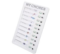 OVAQUIXI Checklist Rv Scheda Distaccabile Slider Pianificatore Abs | Riutilizzabile Tabellone Attività Viaggio per Campeggio Outdoor, Promemoria Compiti Fai Da Te Quotidiano, Design Compatto