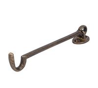 OVAQUIXI Chiusure per Finestre in Ottone con Gancio di Sicurezza, 6,7 X