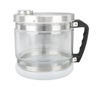 OVAQUIXI Contenitore per Acqua Distillata in Vetro da 4 Litri, Bottiglia di Raccolta Sostitutiva per Distillatore da Banco con Coperchio in Acciaio Inossidabile, Compatibile con la