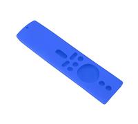 OVAQUIXI Cover per Telecomando in Silicone, Custodia Protettiva Antiscivolo per Mi Box S e Mi TV Stick, Ritagli Precisi, Design con Cordino, Silicone Lavabile per Uso Domestico (BLUE)