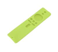 OVAQUIXI Cover per Telecomando in Silicone, Custodia Protettiva Antiscivolo per Mi Box S e Mi TV Stick, Ritagli Precisi, Design con Cordino, Silicone Lavabile per Uso Domestico (verde luminoso)