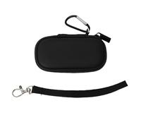 OVAQUIXI Custodia Rigida per Kardia Mobile/6L EKG, Materiale PU+EVA, Resistente All'acqua, Antiurto, con Moschettone e Cinturino da Polso, Scatola Portaoggetti per Monitor Portatile