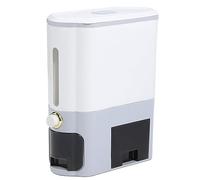 OVAQUIXI Dispenser di Riso con Coperchio Contenitore per la Conservazione del Riso in Plastica 11 Kg Tipo di Pressa Porta Cereali Ermetico Resistenza Alle Alte Temperature per Bancone della Dispensa