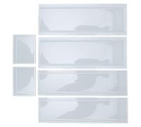 OVAQUIXI Domino Storage Box Silicone, Flexible, Facile da Demolire, Divertente attività Familiare, Aggiungi Varie Decorazioni, Design Non Scintillante, può Essere Utilizzato Molte Volte