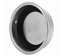 OVAQUIXI Filtro del Cesto in Acciaio Inossidabile Selezione Filtro della Macchina per caffè Perfetta per gli Amanti del caffè Singola e Doppia Tazza di Materiale in Acciaio Inossidabile (singola