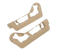 OVAQUIXI Front S Eat Trim Cover, 2 PCS Sostituzione in Plastica ABS per Mark Lt 2009-2014, compatibilità, Materiale, funzionalità, Installazione Facile, Estetica Avanzata (Beige)