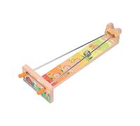 OVAQUIXI Giocattolo con Binario di Guida per Perline in Legno, Squisito Gioco di Coordinazione Occhio-Mano per Giocattoli Educativi per attività di Legame tra Bambini e Bambini (Tipo di Azienda