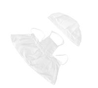 OVAQUIXI Grembiule da Cuoco per Fotografia Neonato, Morbido e Confortevole, per Cappello da Bambino, per Ragazze, Ragazzi, 1-2 Anni, Vestito per Festa di Compleanno (Tipo femminile S)