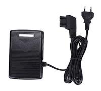 OVAQUIXI Interruttore a Pedale per Macchina da Cucire, Pedale Reostato con Cavo di Alimentazione per Cucito Fai da Te Domestico, Compatibile con Varie Macchine, Lunghezza Cavo 2 M (PP)