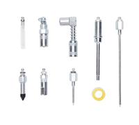 OVAQUIXI Kit Accessori per Ingrassaggio Quick Connect, Set Adattatori per Innesti di Grasso 9 Pz Completo per Collegamento Innesti di Grasso per Auto e Camion