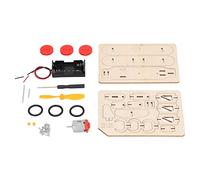OVAQUIXI Kit di Assemblaggio Modello Creativo Fai-da-te per Aereo a Vela Elettrico in Legno per Giocattoli Scientifici Educativi per Bambini