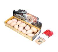 OVAQUIXI Kit di Scavo di Uova di Dinosauro, Vera Esperienza Archeologica per Bambini, Interazione tra Bambini e Ragazzi, Materiale Plastico in Gesso