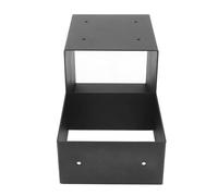 OVAQUIXI Kit Staffa per Pergola, Staffe per Montanti 4x4 in Acciaio Zincato Resistente con Viti, per Pergole Fai da Te, Gazebo, Ringhiere per Terrazze e Strutture Esterne