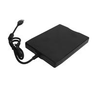 OVAQUIXI Lettore Floppy Disk, unità Floppy Esterna da 3,5 Pollici 1,44 MB USB 2.0 Plug Play Portatile per PC Portatile