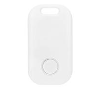OVAQUIXI Localizzatore di Chiavi Intelligenti, Localizzatore di Oggetti Bluetooth con Posizionamento Sulla Mappa per e IOS, Piccolo Dispositivo Anti-smarrimento per Bambini e Animali Domestici (WHITE)
