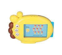 OVAQUIXI Macchina per Leggere Storie di Carte Educative in Inglese per Bambini, Giocosa con Temi Come Imparare Colori e Numeri, Sviluppare Memoria e abilità Sociali, Incluse 60 Carte