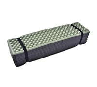OVAQUIXI Materassino in Schiuma da Esterno per Campeggio, Design Pieghevole a Cellula Uovo per un Comfort Portatile (Verde nerastro)