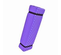 OVAQUIXI Materassino in Schiuma da Esterno per Campeggio, Design Pieghevole a Cellula Uovo per un Comfort Portatile (PURPLE)